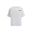 White Cotton T-ShirtDsquared2’s T-Shirt is a casual piece with a strong character, made from cotton and finished with a classic ribbed crew neck. The contrasting Obsessed2 print stands out on the front and the iconic signature on the back adds a graphic a