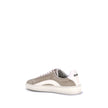 Beige Calf Leather Bos Taurus Low Top SneakersThe Suede leather Sneakers by Dsquared2 with a sporty and contemporary design. Featuring a round toe and a front lace-up closure, they ensure a comfortable and adjustable fit. The flat sole ensures stability a