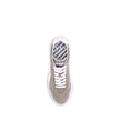 Beige Calf Leather Bos Taurus Low Top SneakersThe Suede leather Sneakers by Dsquared2 with a sporty and contemporary design. Featuring a round toe and a front lace-up closure, they ensure a comfortable and adjustable fit. The flat sole ensures stability a