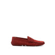 Bordeaux Leather MoccassinBally Bordeaux suede leather penny loafer. Round toe, tone-on-tone topstitching, rubber sole, rubber insert at back with engraved logo. Suede band on front. Non-slip rubber band outsole. Composition:100% Leather-Sku inside:24GEN5