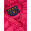 Fuchsia Polyamide BomberWoolrich Mercer bomber jacket in fuchsia pink with central zip fastening with logoed leather puller. Two side pockets with concealed zip fastening, elasticated knit waistband and cuffs, high collar. Composition: 100% Polyamide-Sku
