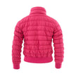 Fuchsia Polyamide BomberWoolrich Mercer bomber jacket in fuchsia pink with central zip fastening with logoed leather puller. Two side pockets with concealed zip fastening, elasticated knit waistband and cuffs, high collar. Composition: 100% Polyamide-Sku