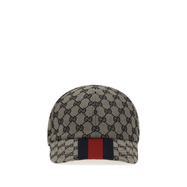 Baseball HatGucci’s Baseball Hat is an accessory with a distinctive and timeless style. Made with the iconic GG Supreme all-over jacquard print, it is embellished with the classic webbing bands on the visor, the unmistakable symbol of the house. The adjus