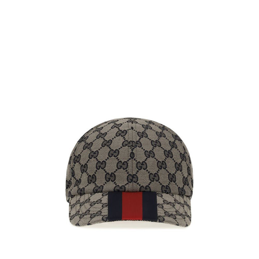 Baseball HatGucci’s Baseball Hat is an accessory with a distinctive and timeless style. Made with the iconic GG Supreme all-over jacquard print, it is embellished with the classic webbing bands on the visor, the unmistakable symbol of the house. The adjus
