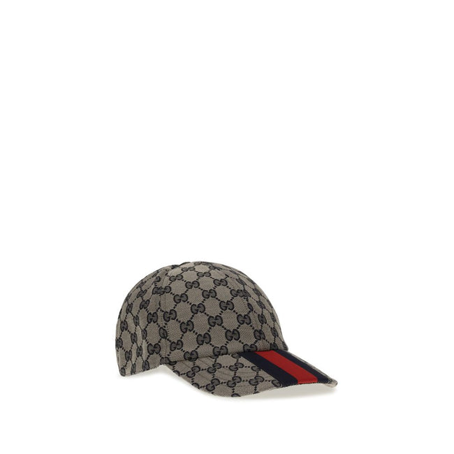 Baseball HatGucci’s Baseball Hat is an accessory with a distinctive and timeless style. Made with the iconic GG Supreme all-over jacquard print, it is embellished with the classic webbing bands on the visor, the unmistakable symbol of the house. The adjus
