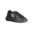 Black Polyester Sneakersports shoe with laces, contrasting details, print, logo, 50% recycled polyesterBlack Polyester Sneaker${tagsCalvin KleinAulae Black Polyester Sneaker Calvin KleinAulae Black Polyester Sneaker sports shoe with laces, contrasting det