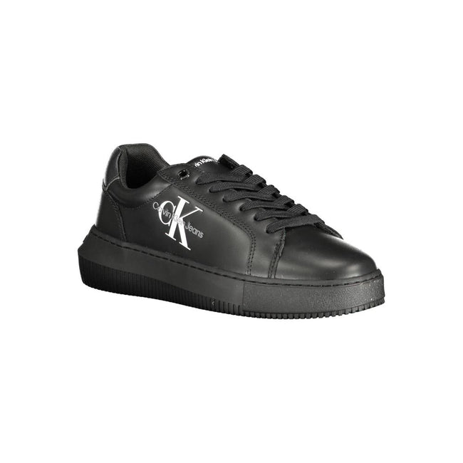 Black Polyester Sneakersports shoe with laces, contrasting details, print, logo, 50% recycled polyesterBlack Polyester Sneaker${tagsCalvin KleinAulae Black Polyester Sneaker Calvin KleinAulae Black Polyester Sneaker sports shoe with laces, contrasting det