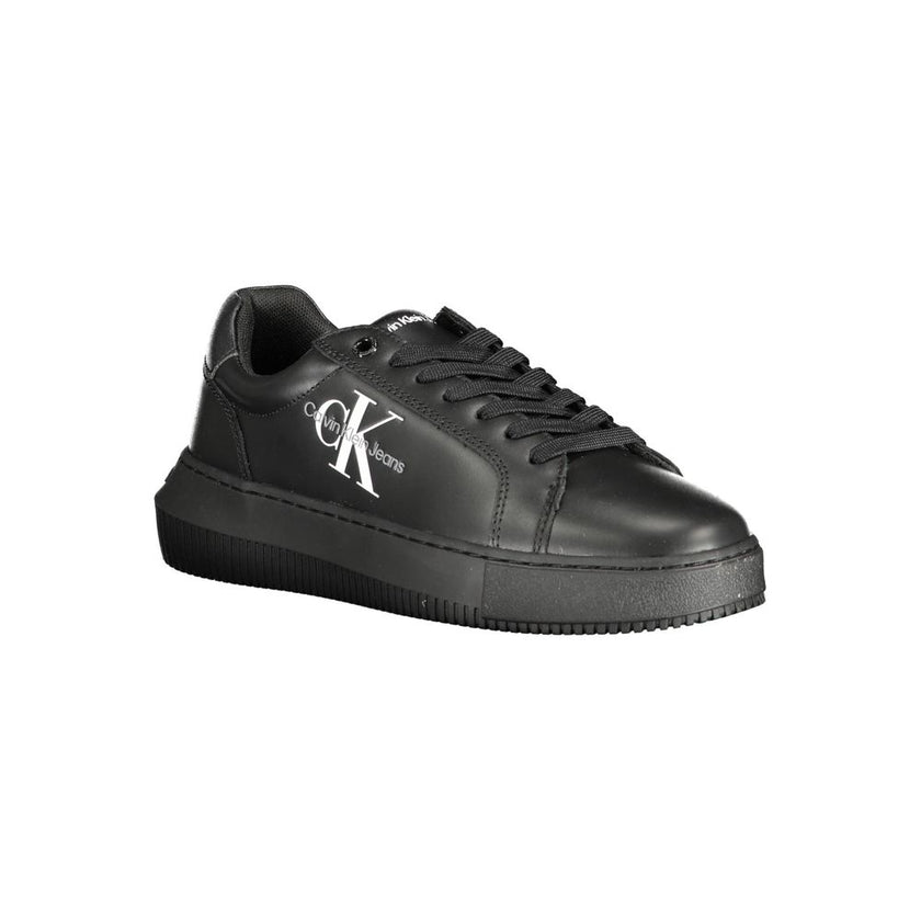 Black Polyester Sneakersports shoe with laces, contrasting details, print, logo, 50% recycled polyesterBlack Polyester Sneaker${tagsCalvin KleinAulae Black Polyester Sneaker Calvin KleinAulae Black Polyester Sneaker sports shoe with laces, contrasting det