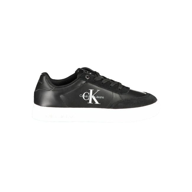 Black Polyester Sneakersports shoe with laces, contrasting details, print, logo, 50% recycled materialsBlack Polyester Sneaker${tagsCalvin KleinAulae Black Polyester Sneaker Calvin KleinAulae Black Polyester Sneaker sports shoe with laces, contrasting det