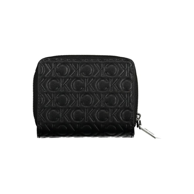 Black Polyester Walletwallet 1 compartment, double spaces formed by cards, coin purse with zip, clip closure, contrasting details, logoBlack Polyester Wallet${tagsCalvin KleinAulae Black Polyester Wallet Calvin KleinAulae Black Polyester Wallet wallet 1 c