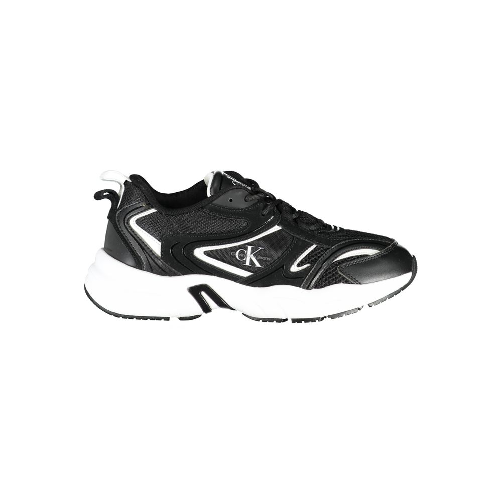 Black Polyester SneakerSPORTS FOOTWEAR WITH LACES, CONTRAST DETAILS, PRINT, LOGOBlack Polyester Sneaker${tagsCalvin KleinAulae Black Polyester Sneaker Calvin KleinAulae Black Polyester Sneaker SPORTS FOOTWEAR WITH LACES, CONTRAST DETAILS, PRINT, LOGO 1102