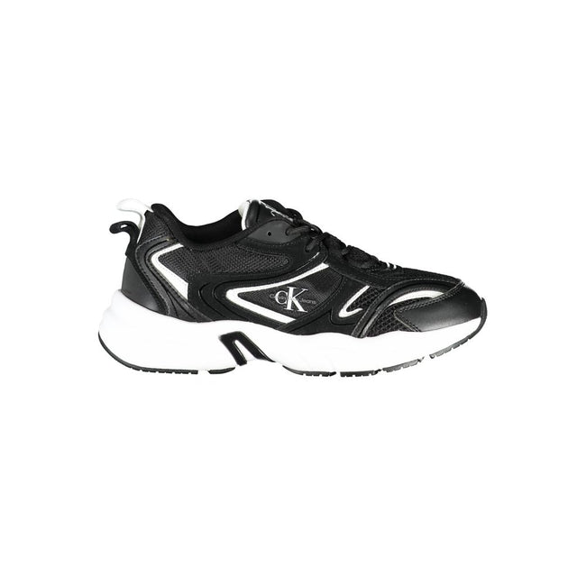 Black Polyester SneakerSPORTS FOOTWEAR WITH LACES, CONTRAST DETAILS, PRINT, LOGOBlack Polyester Sneaker${tagsCalvin KleinAulae Black Polyester Sneaker Calvin KleinAulae Black Polyester Sneaker SPORTS FOOTWEAR WITH LACES, CONTRAST DETAILS, PRINT, LOGO 1102