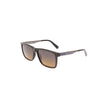 Black Plastic Men SunglassDiscover the epitome of sleek sophistication with these Calvin Klein sunglasses, crafted for the fashion-forward individual. Featuring a robust, square frame, these shades boast a commanding presence. The rich brown lenses not on