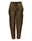 Brown Mid Waisted Women Sweatpants PantsDSQUARED2 Gorgeous brand new, 100% Authentic DSQUARED2 sweatpants. Model: Mid Waist Sweatpants Color: Brown Material: 58% Cotton 32% Nylon 10% Metallic Fiber Zipper closure Logo detailsBrown Mid Waisted Women Sweatp