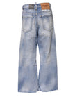 Blue Washed High Waist Wide Leg JeansDSQUARED2 Gorgeous brand new, 100% Authentic DSQUARED2 wide leg denim jeans. Model: High Waist Jeans Color: Blue Washed Material: 100% Cotton Button closure Logo detailsBlue Washed High Waist Wide Leg Jeans${tagsDsquar