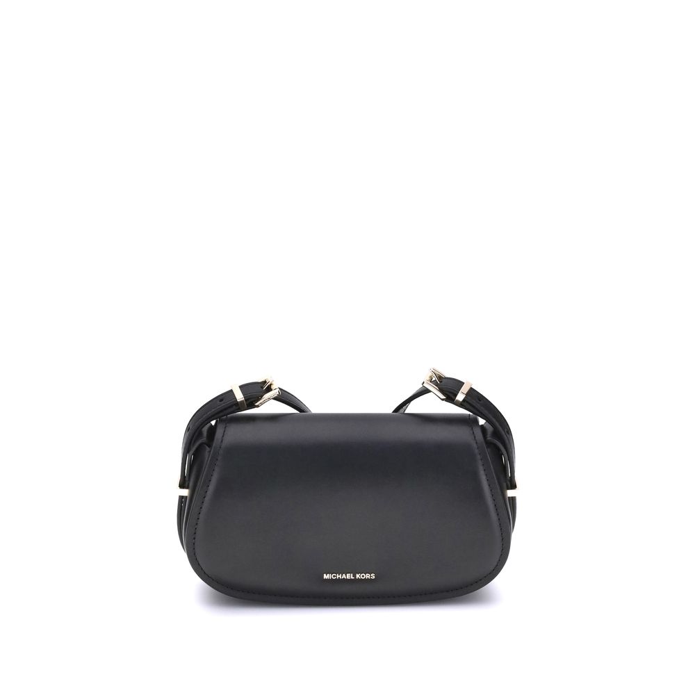 Black Calf Leather Bos Taurus WalletThe small Lydia Shoulder Bag by Michael Kors combines practicality and elegance. Featuring an adjustable shoulder strap and back welt pocket, it has a snap-button closure and the brand’s iconic signature metal applique