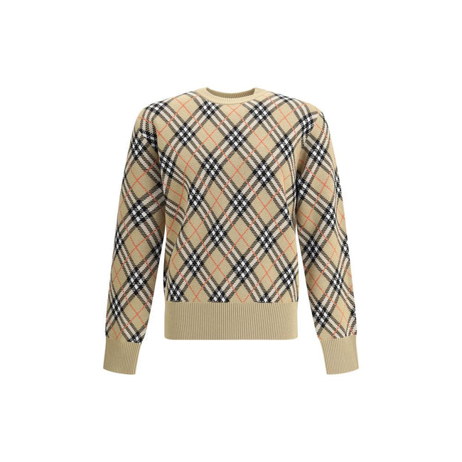 Multicolor Wool SweatshirtBurberry’s Archive Check wool Sweater is a timeless classic revisited with the house’s iconic pattern. Made from soft wool, it features a ribbed crew neck, ribbed cuffs and hem for a comfortable fit and timeless style. Season: AW