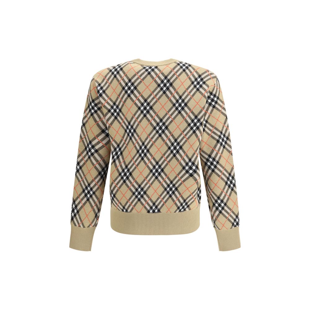 Multicolor Wool SweatshirtBurberry’s Archive Check wool Sweater is a timeless classic revisited with the house’s iconic pattern. Made from soft wool, it features a ribbed crew neck, ribbed cuffs and hem for a comfortable fit and timeless style. Season: AW