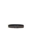 Brown Calf Leather Bos Taurus Regular BeltFerragamo’s Leather Belt features a buckle with the brand’s iconic Gancini logo, a distinctive symbol. In grained leather, this belt offers an elegant and versatile design, perfect for completing sophisticated, ev