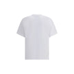 White Cotton T-ShirtFerragamo’s cotton T-Shirt is an essential piece with a clean, refined design. Featuring a ribbed crew neck, it features the brand’s iconic signature printed in contrast on the front for an understated yet distinctive look. Season: AW2