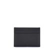 Black Calf Leather Bos Taurus WalletBalenciaga’s Card Holder is made of grained calfskin leather and features a printed logo laminated on the front. Compact and functional, it features a central slit pocket and four credit card slots, combining practicali