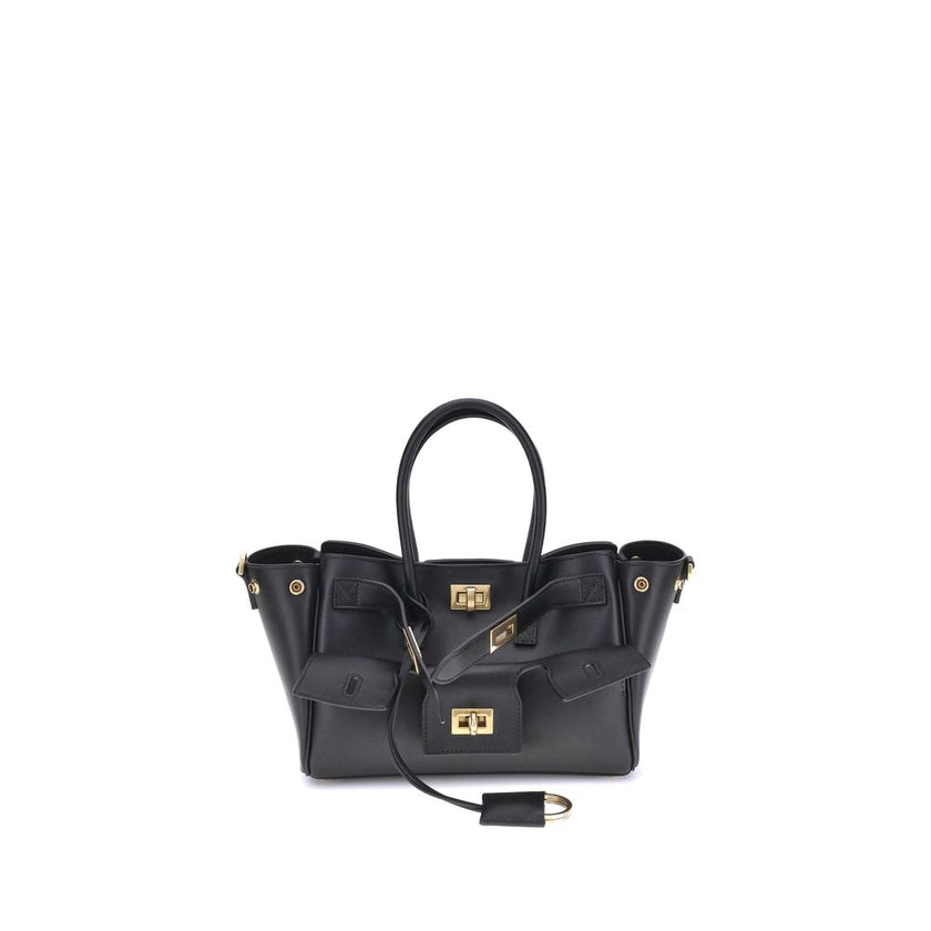 Black Calf Leather Bos Taurus Shoulder BagBalenciaga’s Bel Air mini Handbag is a versatile and iconic accessory. Carried on the shoulder, over the shoulder or by hand, it features two handles and an adjustable, removable shoulder strap. The embossed Balen