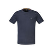 Blue Cotton Men T-ShirtElevate your wardrobe with the epitome of casual luxury – the Hugo Boss Short Sleeve T-Shirt. Tailored to deliver both comfort and style, this crew neck tee boasts meticulous embroidery with a striking logo application that captures