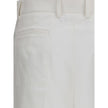 White Cotton Flared PantsChloé’s cotton Pants are a versatile piece with a casual style, perfect for any occasion. They feature a classic five-pocket flare pattern that combines functionality with an iconic, on-trend silhouette. The zip-and-button front c