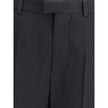 Black Viscose Flared PantsBalenciaga’s flare Pants have a sleek and contemporary cut. The model features a zipper and button closure, belt loops at the waist and two side slash pockets. The flared silhouette enhances the figure, making the garment ideal f