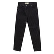 Black Cotton Slim Fit JeansBlack Fendi Logo Jacquard Jeans. In Black Cotton, five pockets, button and covered zipper closure, on back leather tag with engraved logo. Tone-on-tone allover logo printed all over the pants. Slim fit. Sku Brand : FLP851AT1B It