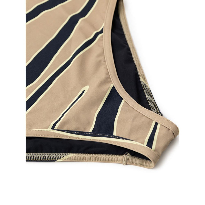 Beige Polyamide One-Piece SwimsuitBottega Veneta Animal Print One-Piece Swimsuit. In beige/navy blue nylon, with adjustable straps, classic line. Internally lined. Composition: 100% Polyamide Internal SKU: 25MAR103 Brand SKU: 756475V37LO9601Beige Polyamid