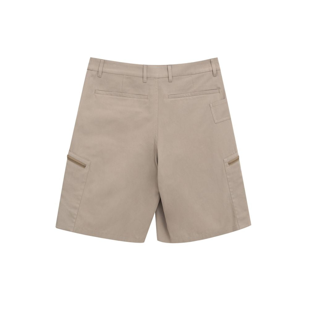 Dior Beige Baumwoll-Cargo-Shorts