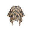 Multicolor Wool CoatThe Burberry Wool Cashmere Cape is crafted from lightweight fabrics woven with the iconic Burberry Check in a historic Scottish weaving mill with over 200 years of experience. The fabric is washed with local spring water and double-was