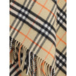 Multicolor Wool CoatThe Burberry Wool Cashmere Cape is crafted from lightweight fabrics woven with the iconic Burberry Check in a historic Scottish weaving mill with over 200 years of experience. The fabric is washed with local spring water and double-was
