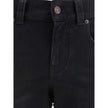 Black Cotton Bootcut JeansBalenciaga’s cotton Jeans combine contemporary design and distinctive details. Featuring a front zipper and button closure, they feature belt loops and a slim fit bootcut pattern that flatters the figure. The five-pocket cut is c
