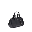 Black Calf Leather Bos Taurus Shoulder BagThe Small Romee Handbag by Michael Kors is a compact and refined accessory made of grained leather with an elegant and durable texture. It is embellished with a pendant bearing the iconic MK initials, the brand’s