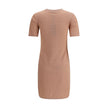 Multicolor Cotton Casual DressFendi’s midi Dress is a celebration of elegance and femininity with a distinctive twist. Featuring a fitted silhouette, it features a crew neck and short sleeves for an essential and refined look. Made from a blend of cotton