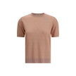 Multicolor Viscose T-ShirtFendi’s cotton T-Shirt represents the perfect meeting of comfort and iconic style. Made from high-quality cotton, it features a ribbed crew neck and hem with side slits, lending versatility to the design. The knit weave with the