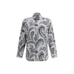 Gray Cotton Pattern ShirtCotton Roma Shirt by Etro features a classic collar and front button closure for a clean, versatile look. Adjustable button cuffs ensure a customizable fit. The garment features the iconic contrasting paisley pattern, the brand’s