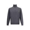 Gray Wool TurtleneckWool turtleneck Sweater by Etro features a ribbed high neck that ensures warmth and comfort. The garment features a tone-on-tone embroidered Pegasus logo on the front, a refined detail that recalls the brand’s distinctive identity. Com