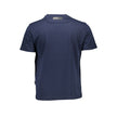 Blue Cotton T-Shirtshort sleeve t-shirt, crew neck, contrasting details, application, logoBlue Cotton T-Shirt${tagsPlein SportAulae Blue Cotton T-Shirt Plein SportAulae Blue Cotton T-Shirt short sleeve t-shirt, crew neck, contrasting details, application,