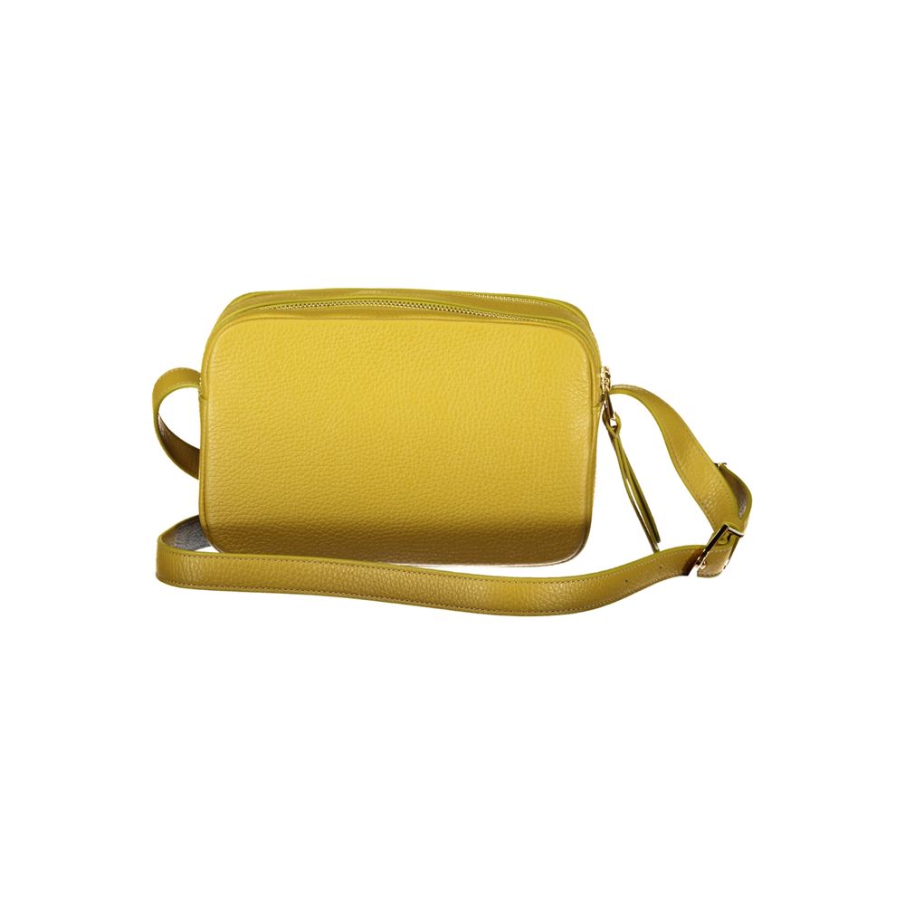 Verde Leather Shoulder Bag with Adjustable Strap by Coccinelle