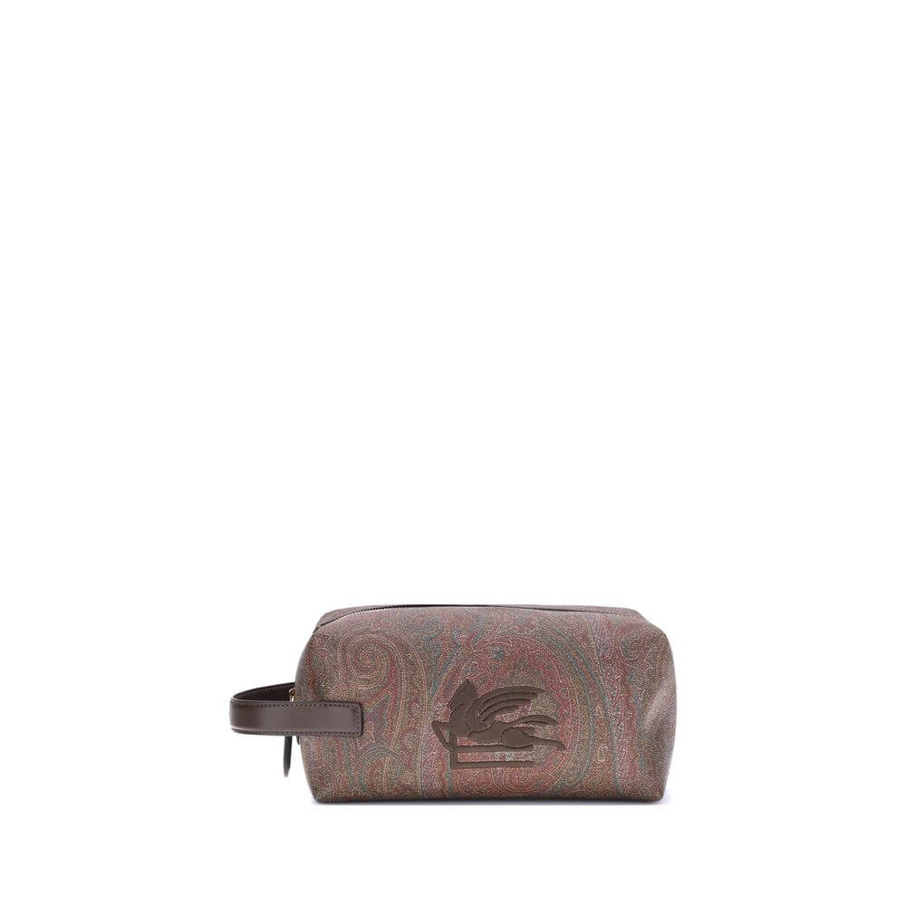 Multicolor Pvc Other AccessoriesThe Etro Beauty combines functionality and unmistakable style thanks to the lively paisley pattern, the iconic symbol of the maison. Embellished with the embroidered Pegaso on the front, it features a practical top zip clos