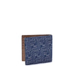 Blue Fabric WalletThe Fendi denim Wallet is an accessory with a bold and contemporary style. Crafted from denim with the iconic FF motif stitched all-over, it is embellished with a signature plaque applied to the front. The interior is organized with eigh