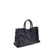 Black Calf Leather Bos Taurus Shoulder BagBalenciaga’s Le City Travel Bag is a high-class item made of fine lambskin leather that combines elegance and functionality. The two hand-woven leather handles lend a handcrafted and refined touch, while the adjus