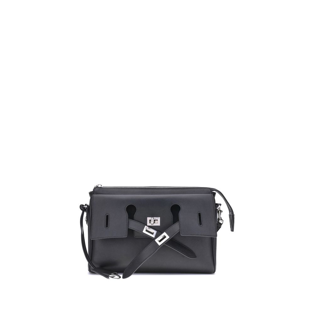 Black Calf Leather Bos Taurus Shoulder BagBalenciaga’s Bel Air small Shoulder Bag combines functionality and contemporary style in a compact and versatile design, perfect for carrying on the shoulder or cross-body. Crafted with thoughtful details, it feat