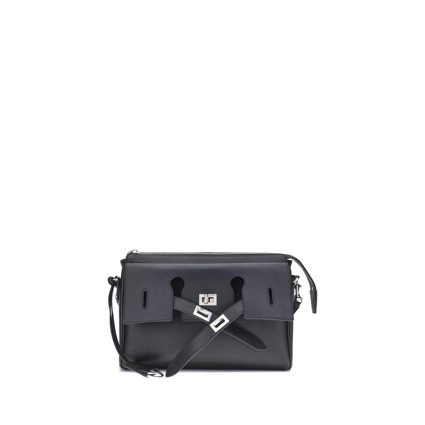 Black Calf Leather Bos Taurus Shoulder BagBalenciaga’s Bel Air small Shoulder Bag combines functionality and contemporary style in a compact and versatile design, perfect for carrying on the shoulder or cross-body. Crafted with thoughtful details, it feat