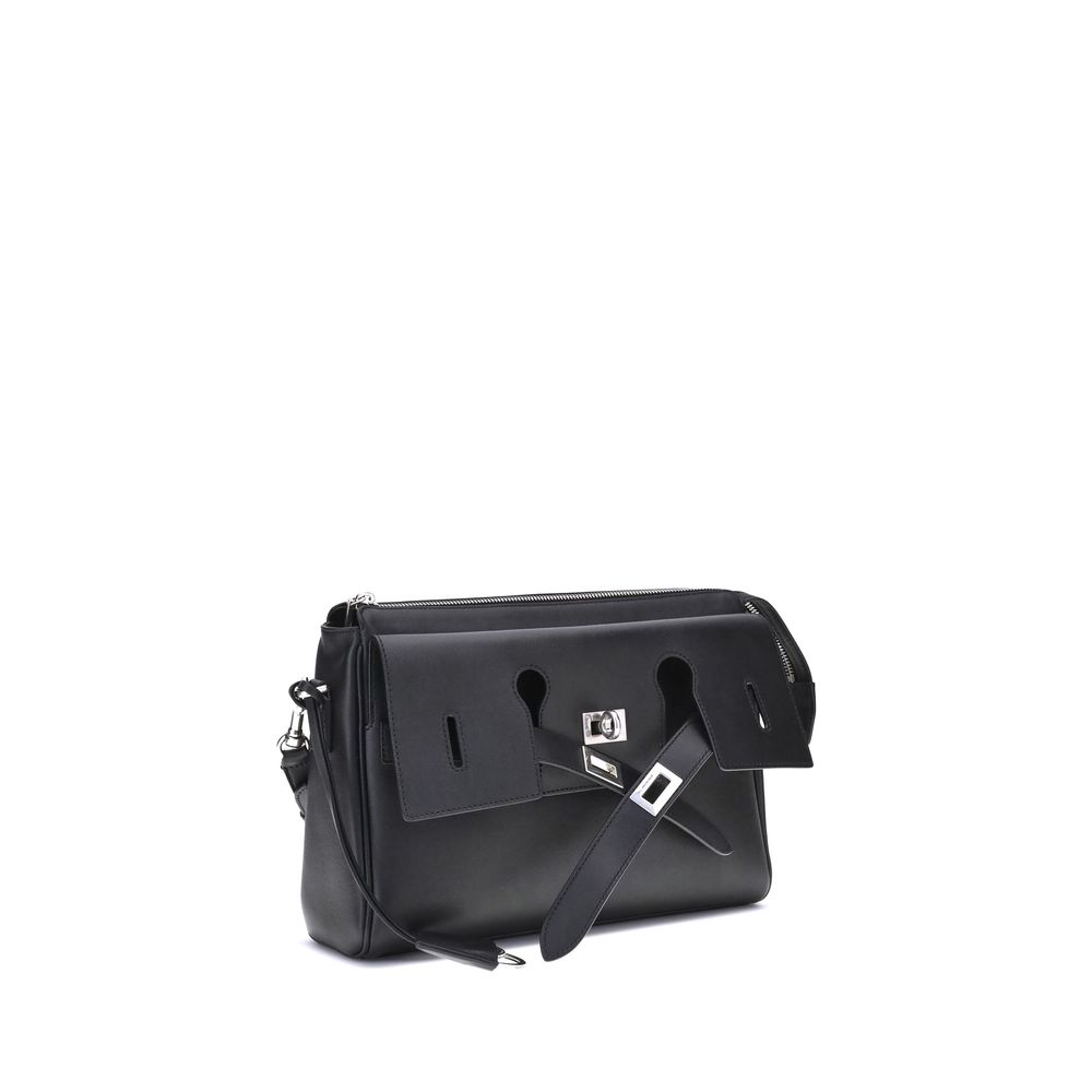Black Calf Leather Bos Taurus Shoulder BagBalenciaga’s Bel Air small Shoulder Bag combines functionality and contemporary style in a compact and versatile design, perfect for carrying on the shoulder or cross-body. Crafted with thoughtful details, it feat