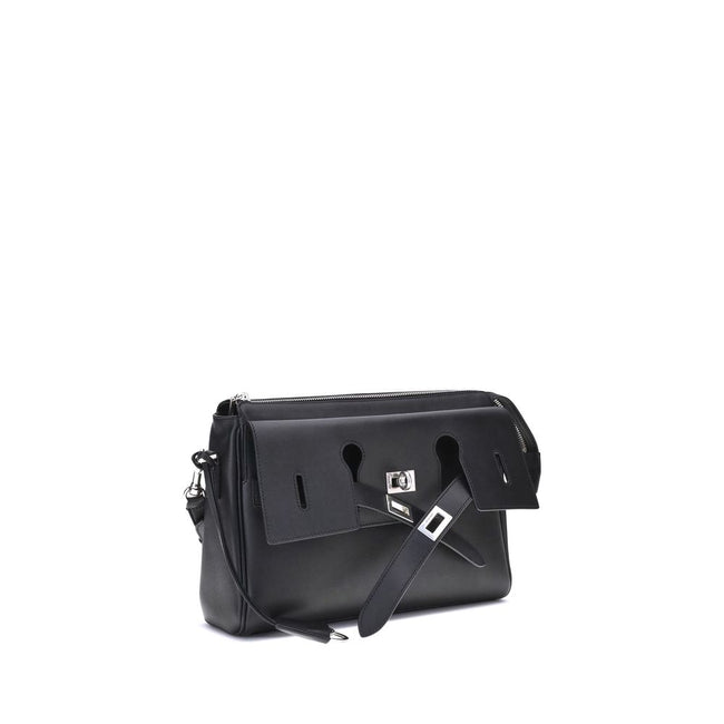 Black Calf Leather Bos Taurus Shoulder BagBalenciaga’s Bel Air small Shoulder Bag combines functionality and contemporary style in a compact and versatile design, perfect for carrying on the shoulder or cross-body. Crafted with thoughtful details, it feat