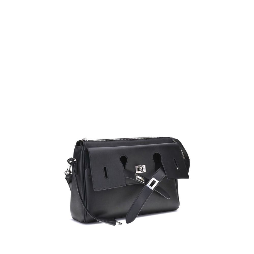 Black Calf Leather Bos Taurus Shoulder BagBalenciaga’s Bel Air small Shoulder Bag combines functionality and contemporary style in a compact and versatile design, perfect for carrying on the shoulder or cross-body. Crafted with thoughtful details, it feat